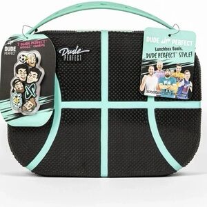 Dude Perfect Lunch Box Snap Tight Lid Insulated Work School Reusable Durable NWT